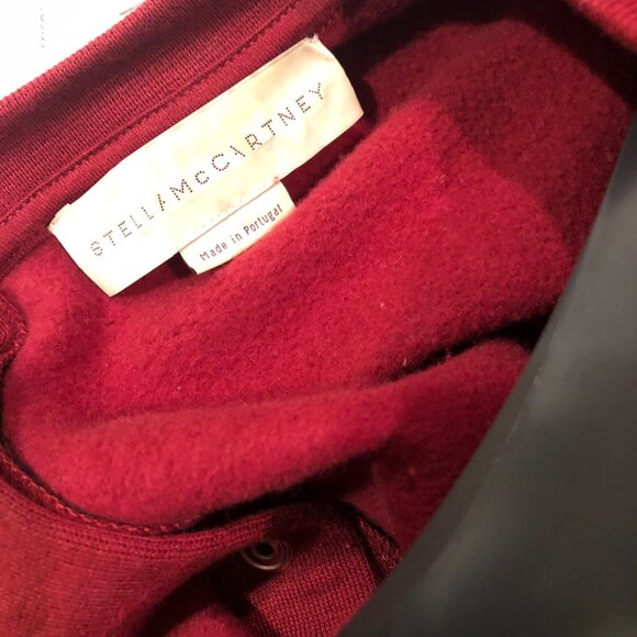 SOLD Red Stella Mccartney Sweatshirts with Embroidered Tiger Size S - Picture 6 of 6